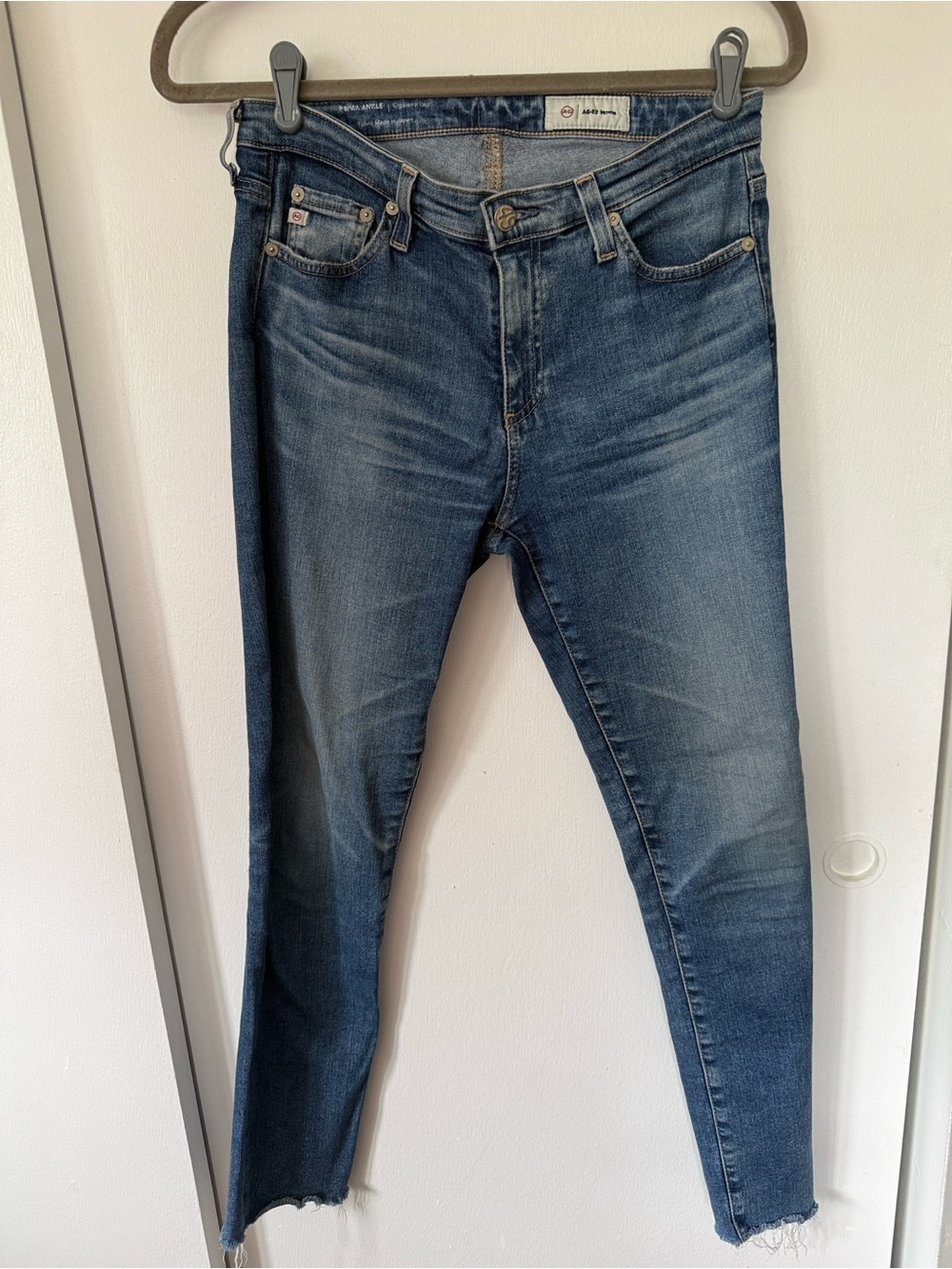 Ag Adriano Goldschmied Prima Ankle Cigarette Leg Size 27